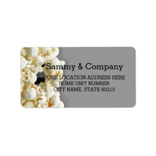 Personalised Pirate Party Label