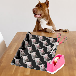 Personalised Pitbull Lover Wrapping Paper