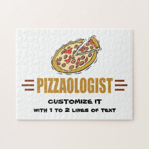 Personalised Pizza Jigsaw Puzzle