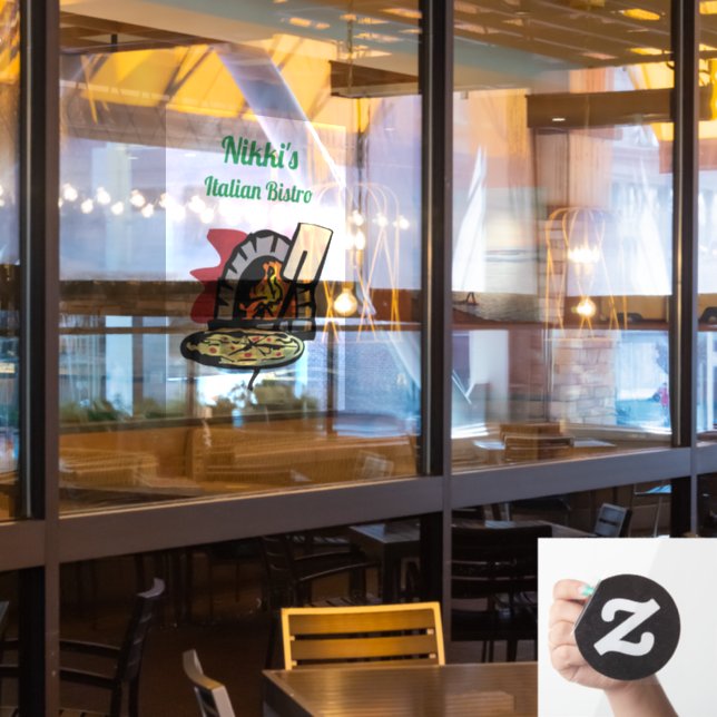 Personalised Pizza Oven (Restaurant Window)
