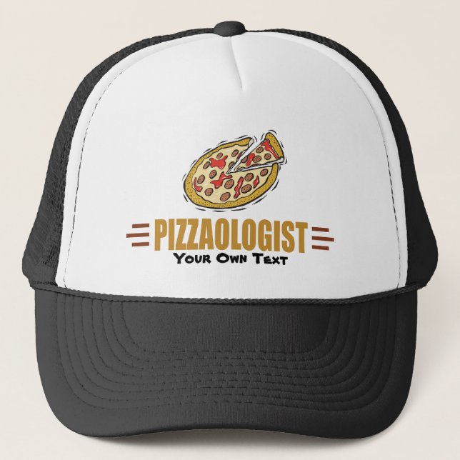 Personalised Pizza Trucker Hat (Front)
