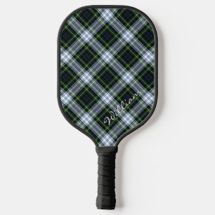 Personalised Plaid Rustic Gordon Clan Name Pickleball Paddle