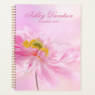 Personalised Planner 2022 Pink Flower
