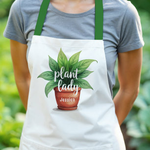 Personalised Plant Lady Gardening Apron