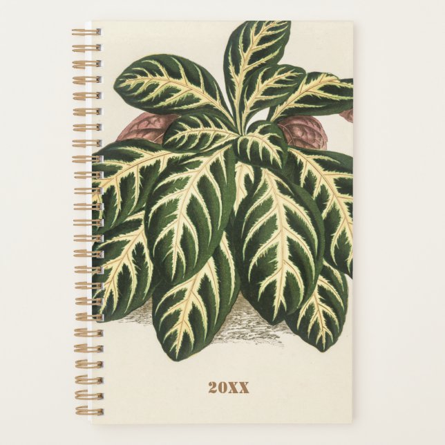 Personalised Plants Lover 2022 Planner (Front)