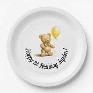 Personalised Plates, for Birthday, Baby Shower, Paper Plate