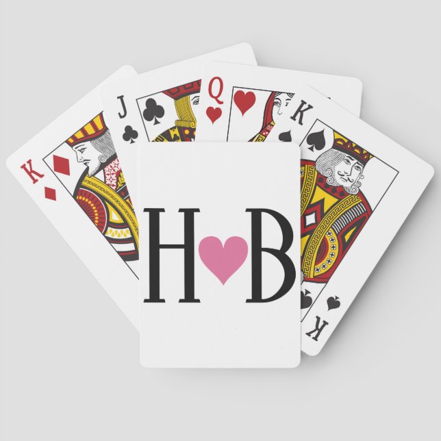 Personalised Playing Cards Bridge Player (Back)