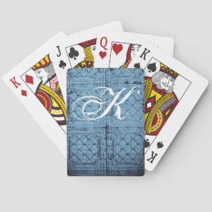 Personalised Playing Cards Rustic Tin Panel Ceilin