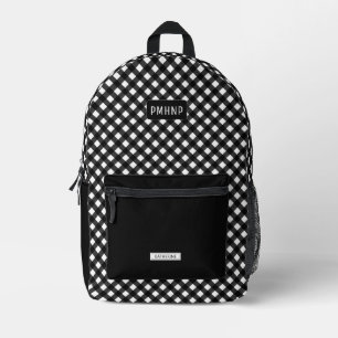 Personalised PMHNP Psychiatric Mental Health Nurse Printed Backpack