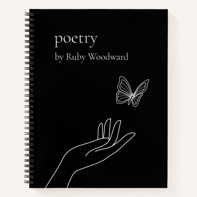 Personalised poetry notebook (Front)
