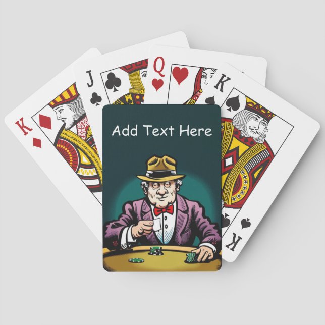 Personalised Poker Playing Cards (Back)