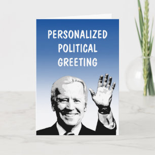 Personalised Political Greeting Card