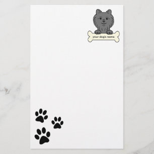 Personalised Pomeranian Stationery