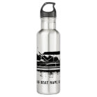 Personalised Pontoon Boat Water Bottle