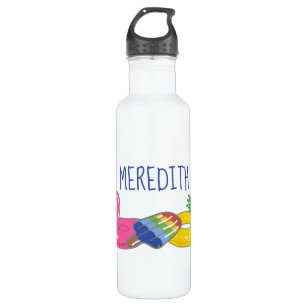 Personalised Pool Floats Illustrated Summer 710 Ml Water Bottle