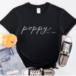 Personalised Poppy Grandparent T-Shirt<br><div class="desc">We are always adding new designs weekly!</div>