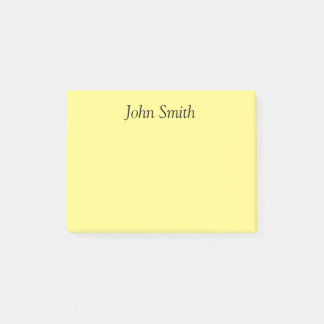 Personalised  post-it notes