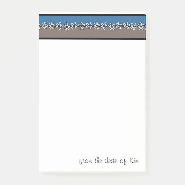 Personalised Post it notes (Front)