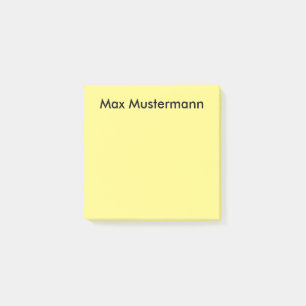 personalised post-it notes