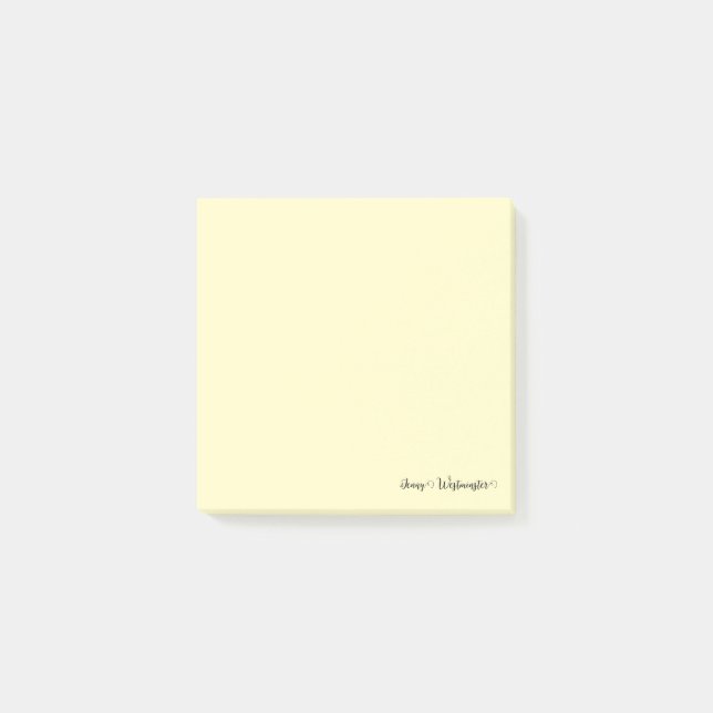 Personalised Post-it Notes (Front)