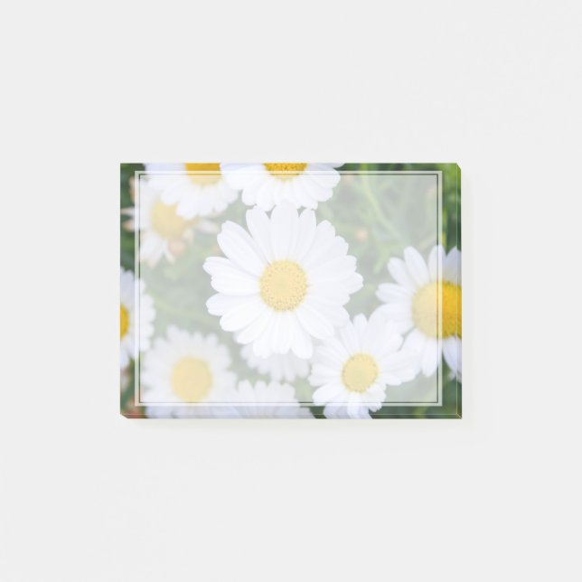 Personalised Post-it® Notes With Daisy Add Photo (Front)