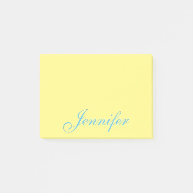 Personalised Post it Sticky Notes (Front)