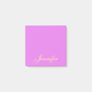 Personalised Post it Sticky Notes