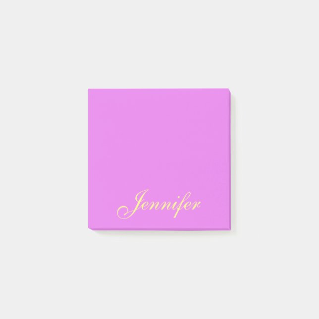 Personalised Post it Sticky Notes (Front)