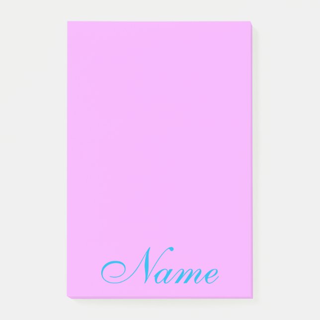 Personalised Post it Sticky Notes (Front)