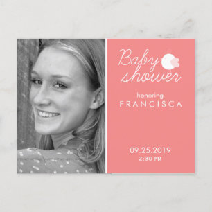 Personalised Postcard Invitations for Baby Shower