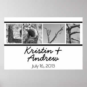 Personalised Poster Unique Wedding Gift