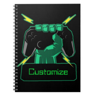 Personalised Power Gamer Notebook