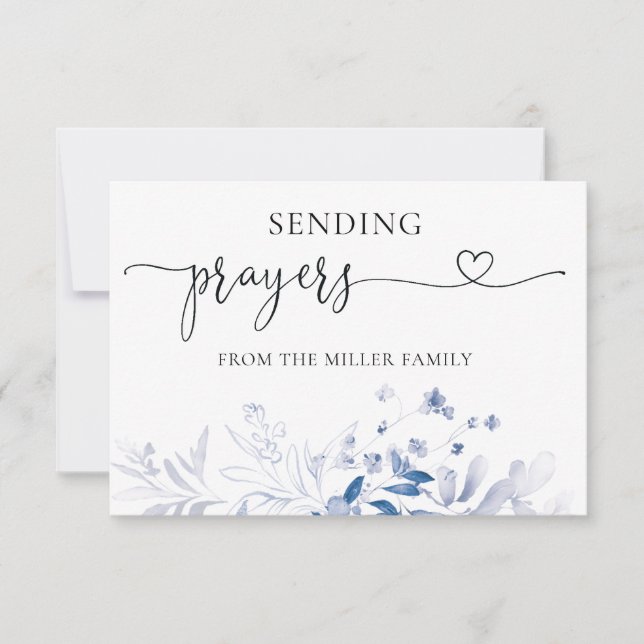 Personalised Prayer Cards with Envelopes (Front)