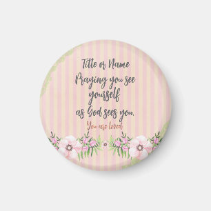 Personalised Prayer Quote  Magnet