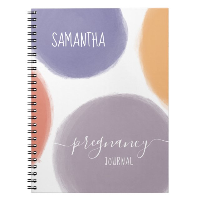 Personalised Pregnancy Journal (Front)