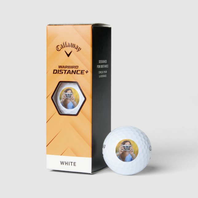 Personalised Premium Golf Gifts; Custom Callaway Balls (Packaging)