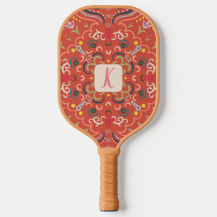Personalised Preppy Retro Pickleball Paddle