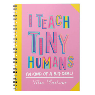 Personalised Preschool Teacher Appreciation Gifts Notebook