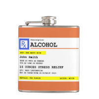 Personalised Prescription Humourous Alcohol
