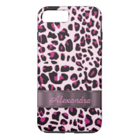 Personalised pretty leopard animal print