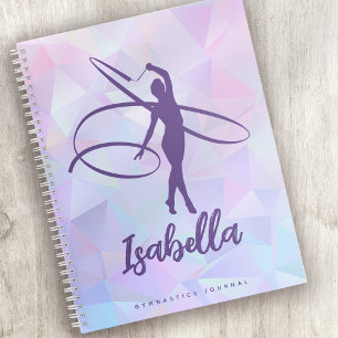 Personalised Pretty Pink Gymnastics Journal