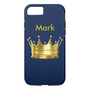 Personalised Prince Crown iPhone 7 Case