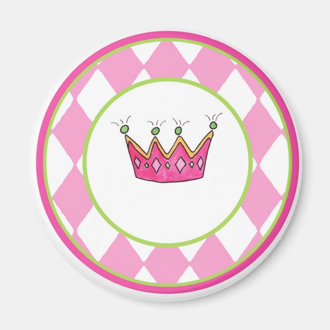 Personalised Princess Magnet (Front)