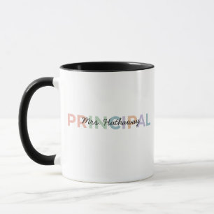 Personalised Principal Mug, Principal Appreciation Mug