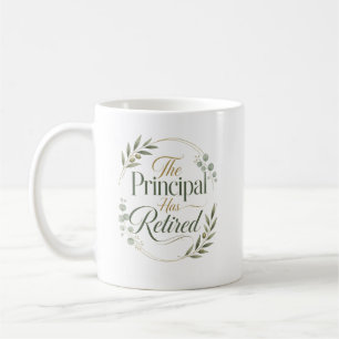 Personalised Principal Retirement Gift Coffee Mug