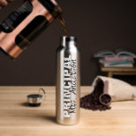 Personalised Principal's Name Script Water Bottle<br><div class="desc">Personalised Principal's Name Script Water Bottle for Principals.
Choose colour of textr,  change names and titles.

 Have a Unique Personalised Gifts for a Principal.
A Principal Water Bottle Gift. Personalised Principal Gifts.</div>