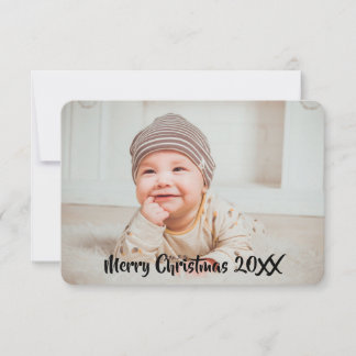 Personalised Print Family Photo Christmas Card