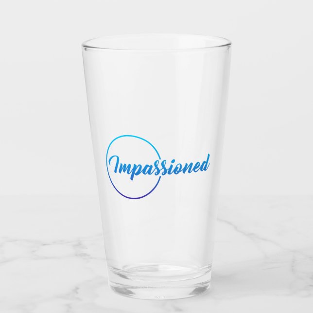 Personalised Print Glass (Front)