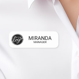 Personalised Professional Business Logo and Name Tag