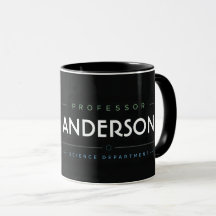 Personalised Professor Science Depart Coffee Mug
